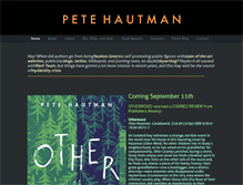 Tablet Screenshot of petehautman.com